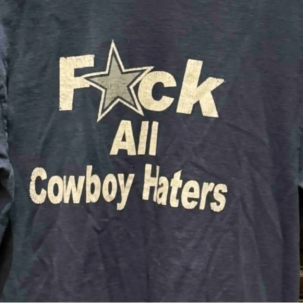 Dallas cowboys Delta Pro Weight Navy T-Shirt LARGE